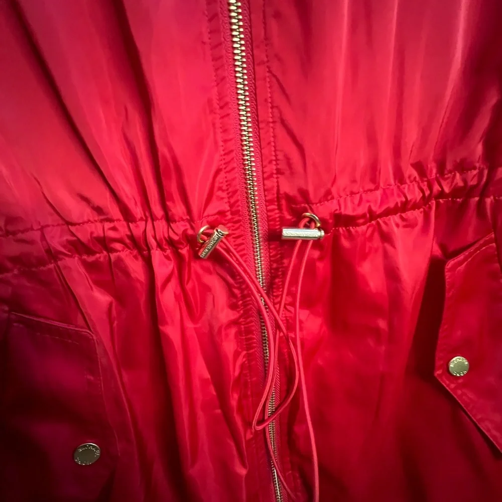Michael Kors Red lightweight Anorak Jacket small‎